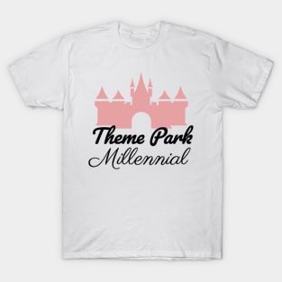 Theme Park Millennial Logo T-Shirt